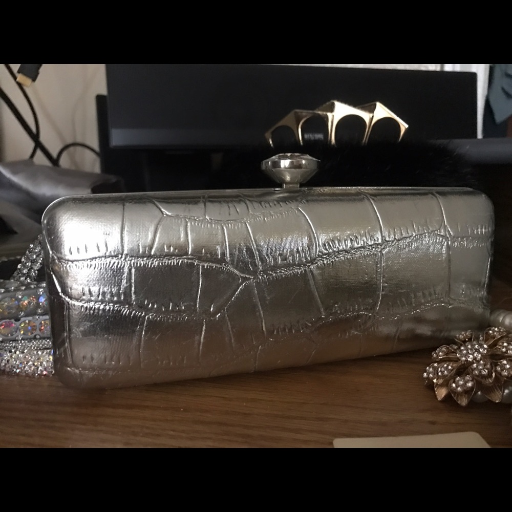 Silver Clutch