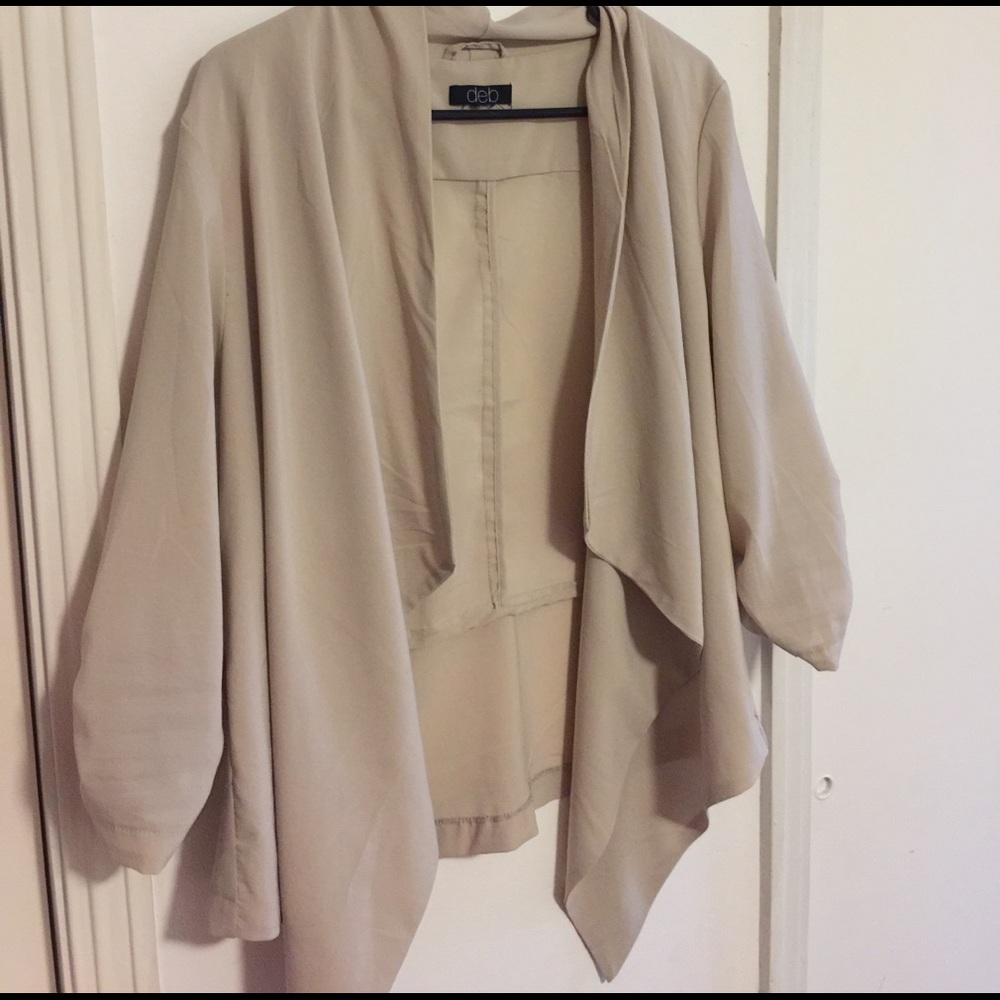 deb 3X Nude Cardigan/Blazer
