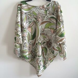 NY&Co. Floral Poncho