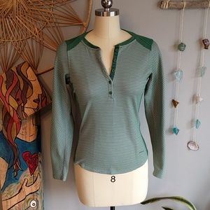 SALE: Patagonia Striped Henley Shirt