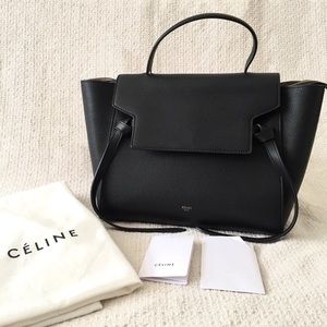 Like new! Celine black mini belt bag Like new! Celine black mini belt bag