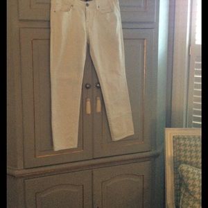 Lucky Brand White Denim Capri