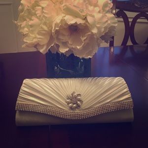 Rhinestone embellished clutch. PERFECT FOR PROM!