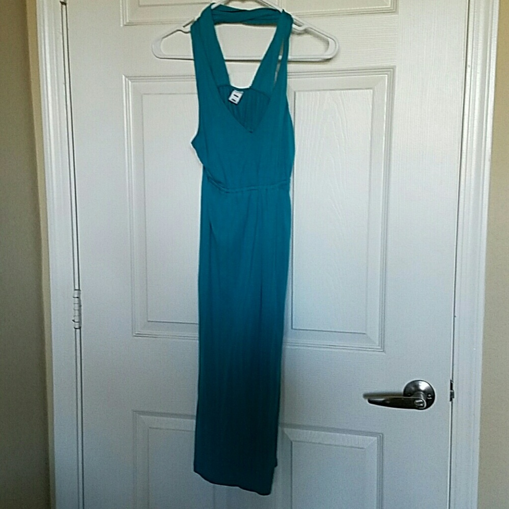 Teal dress