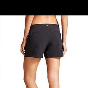 Athleta Costa Shorts Black Size 2
