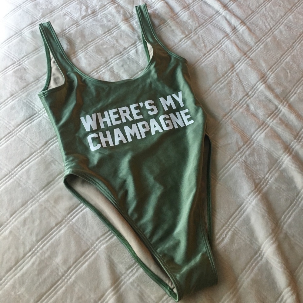 Private Party One Piece Mint Green Small