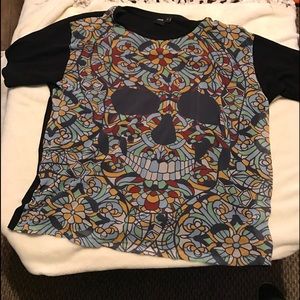 Asos Sugar Skull Top