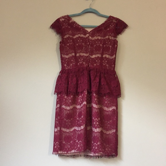 NWOT Anthropologie ruffle lace dress - Picture 3 of 8