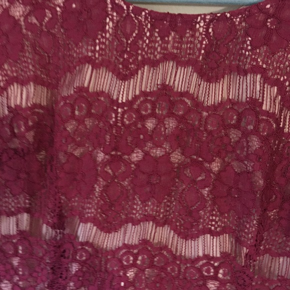 NWOT Anthropologie ruffle lace dress - Picture 4 of 8