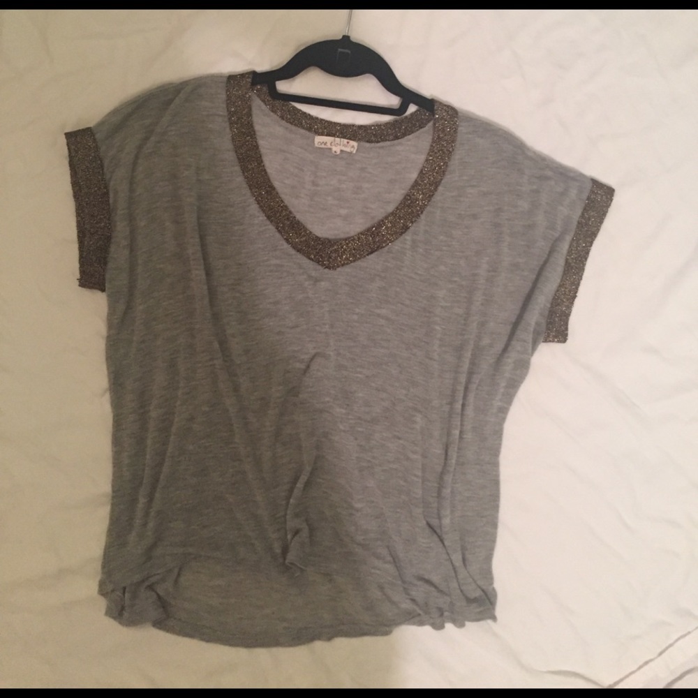 Sparkly tshirt top