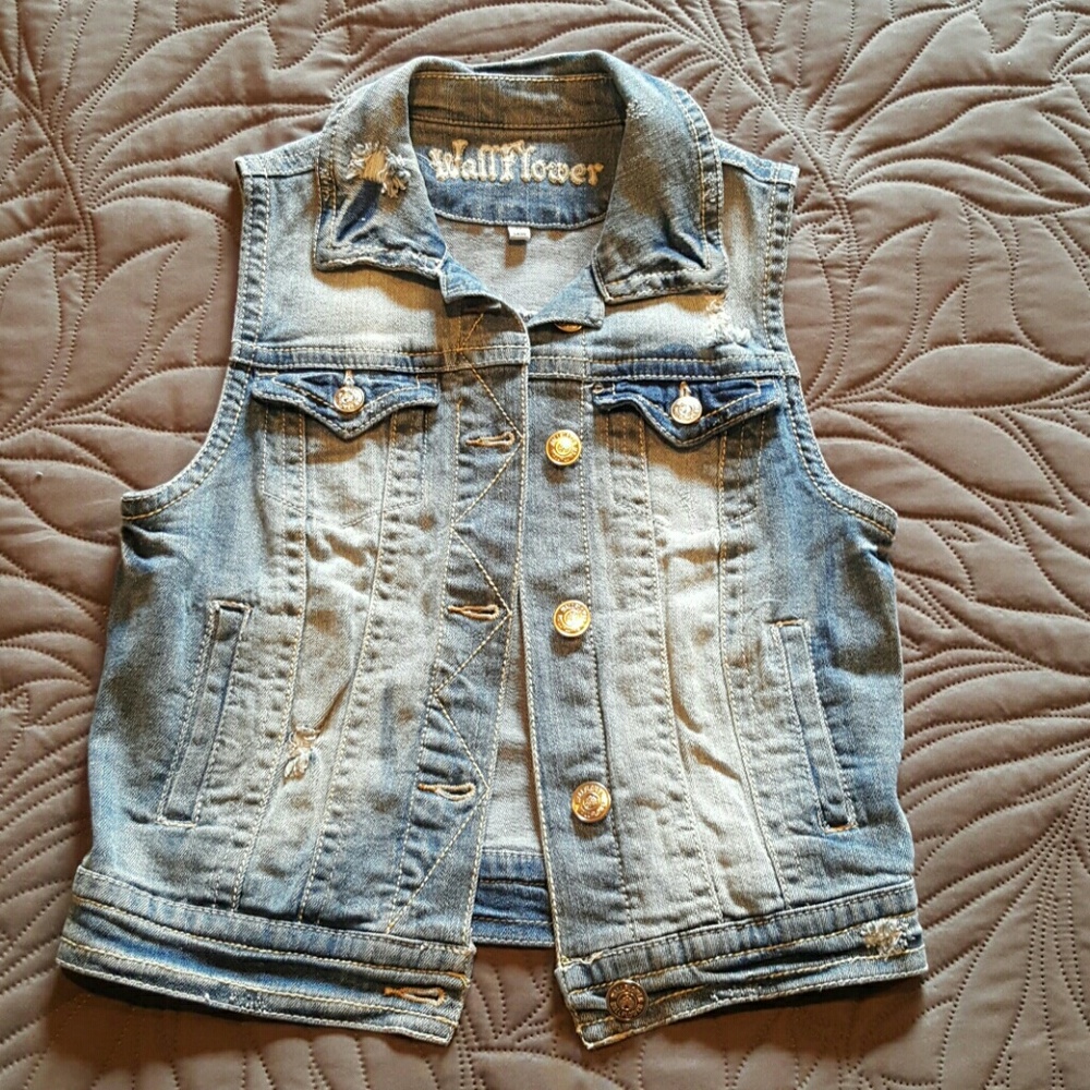Denim vest