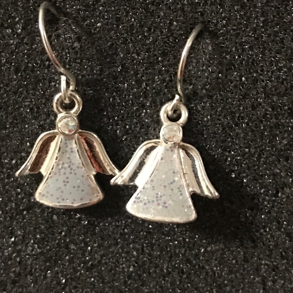 😇 angel earrings