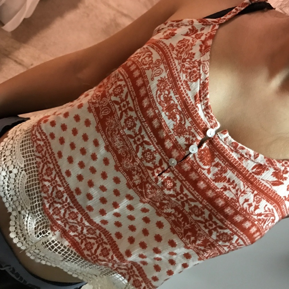 boho crop top