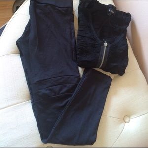 Bebe Bundle of top with tights