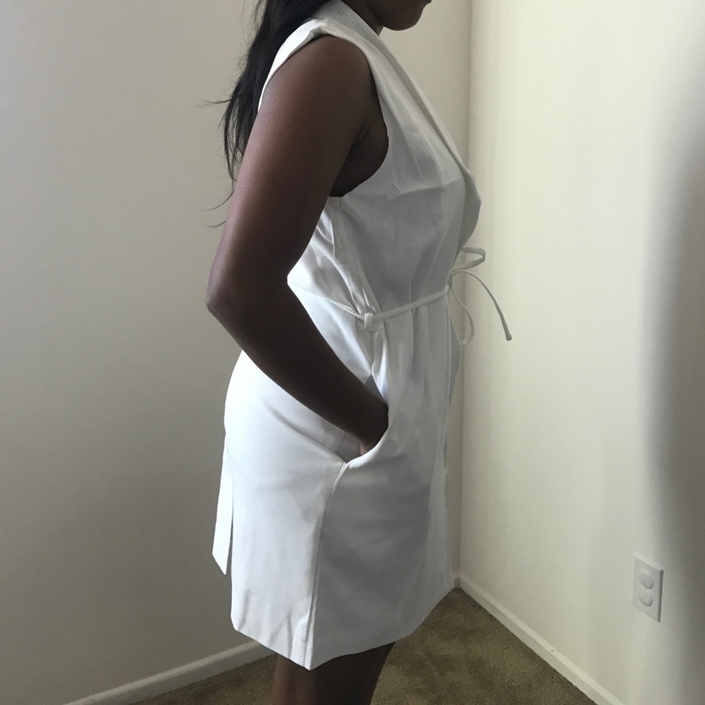 White blazer vest - Picture 3 of 4