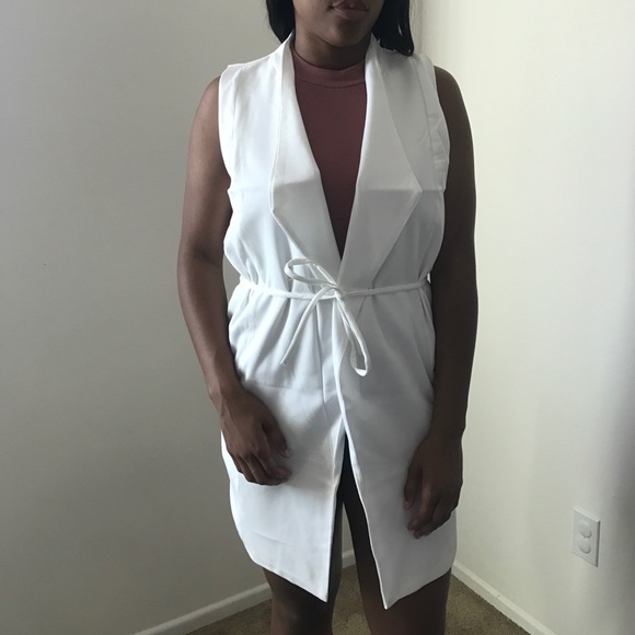 White blazer vest - Picture 2 of 4