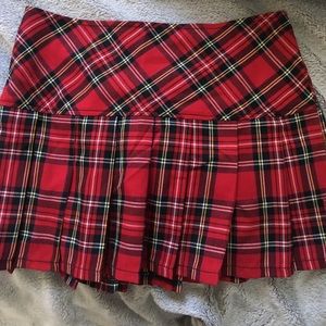 Plaid skirt