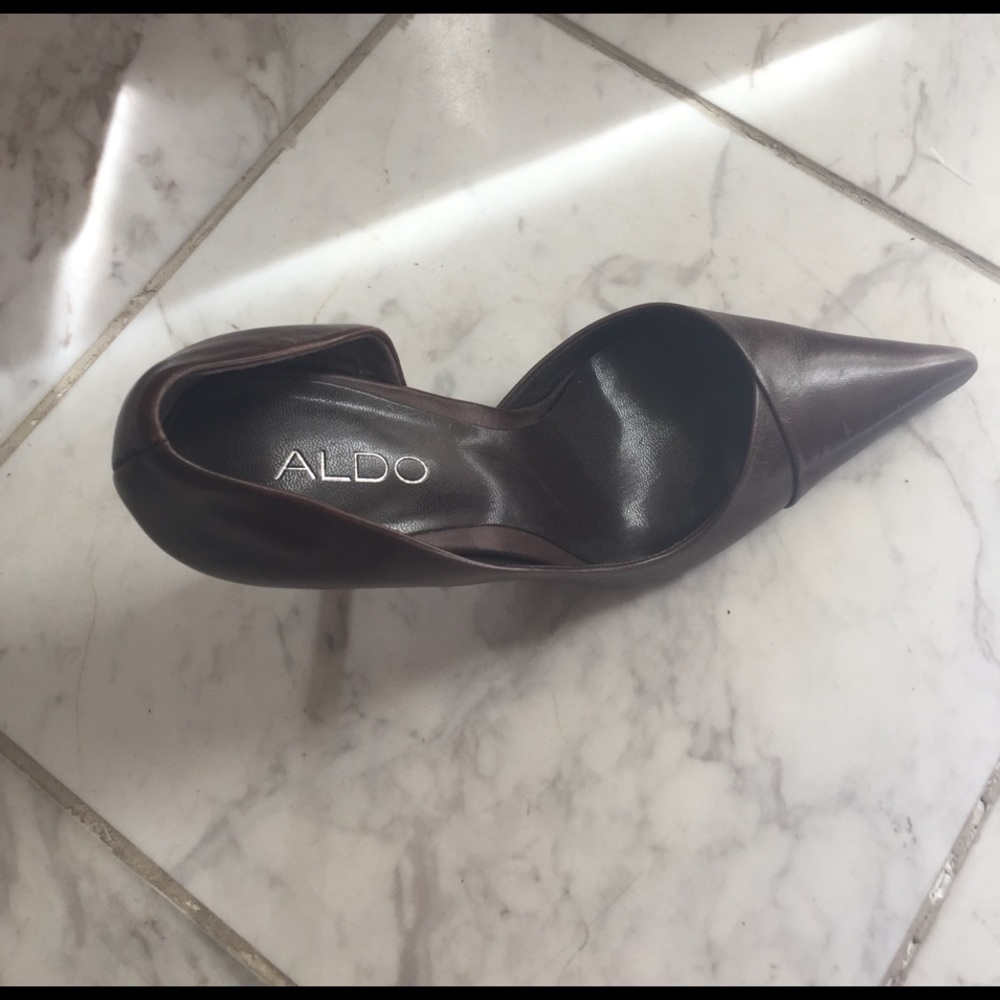 Brown Aldo Heels