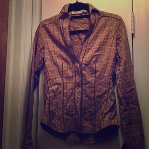 🎉SALE🎉 Anthropology Bryon Lars Plaid shirt