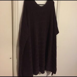 Old Navy Oversized Burgundy Sweater