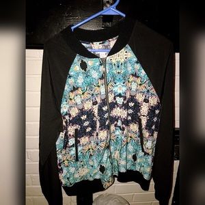 Floral Bomber Jacket (XXL)