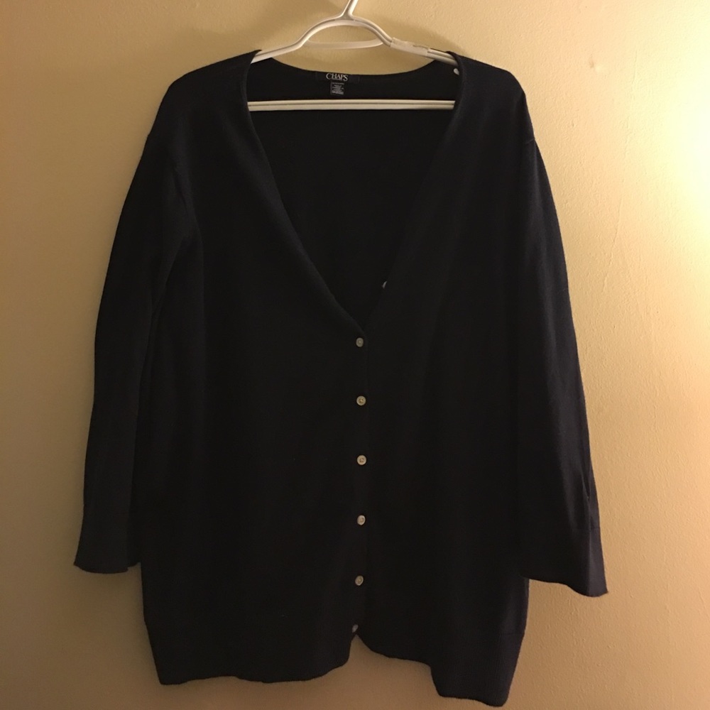 Blue Cardigan
