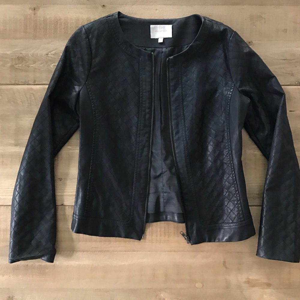 Skies are Blue "leather" jacket