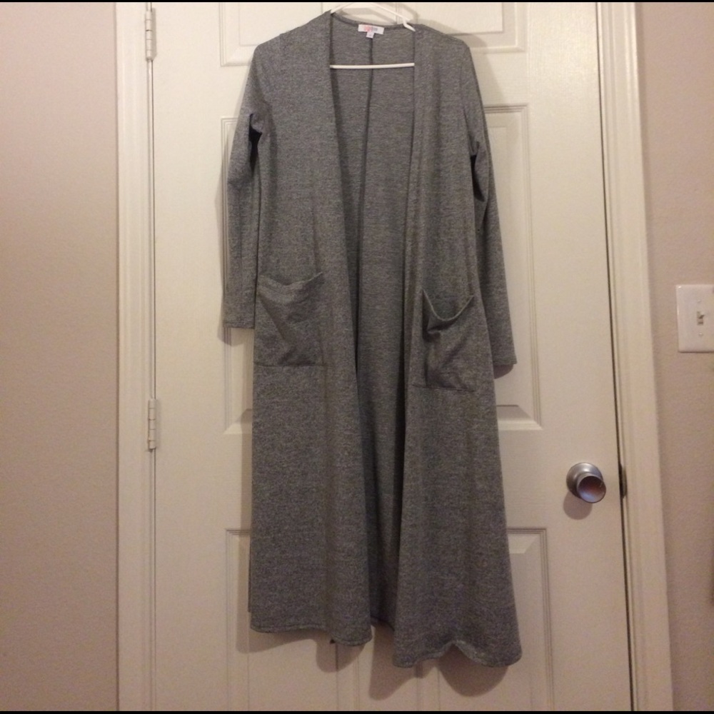 EUC gray small Lularoe Sarah!