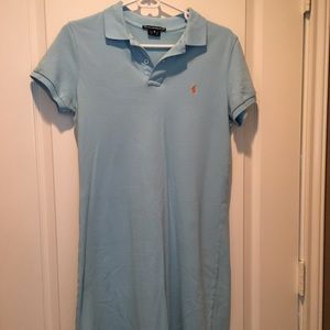 Ralph Lauren polo dress in light blue