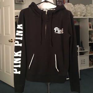 Victoria's Secret PINK Half Zip