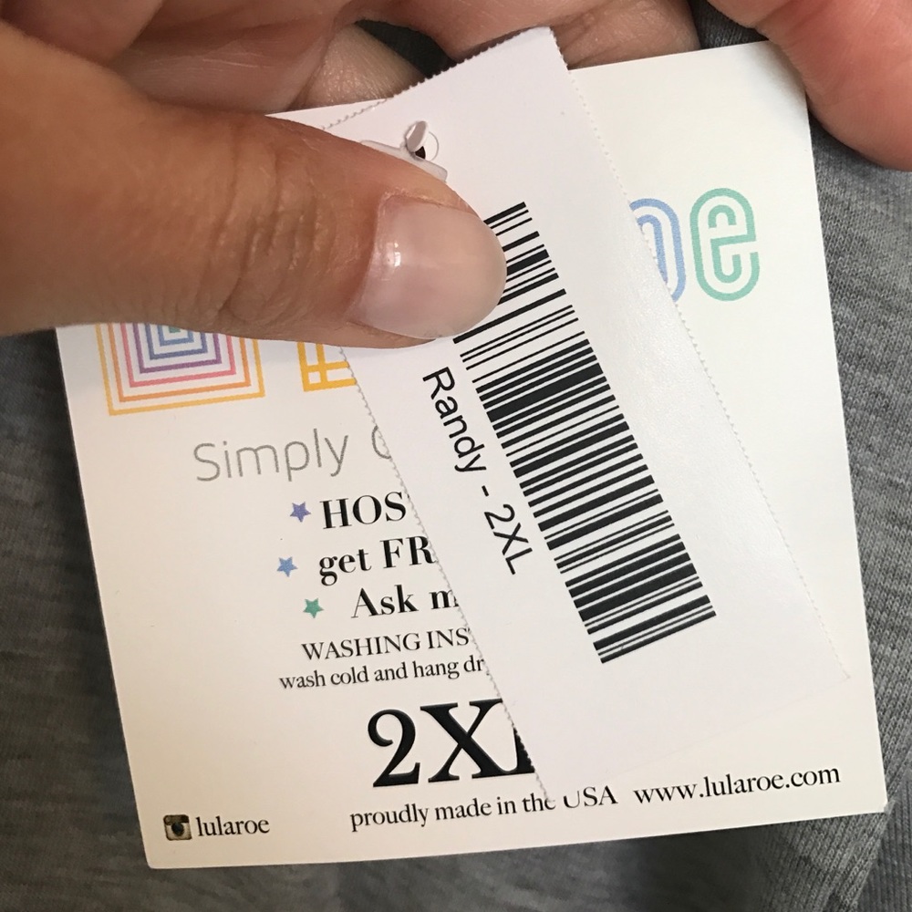 Lularoe Randy tee - Picture 2 of 2