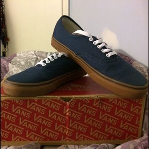 Dark Denim Vans