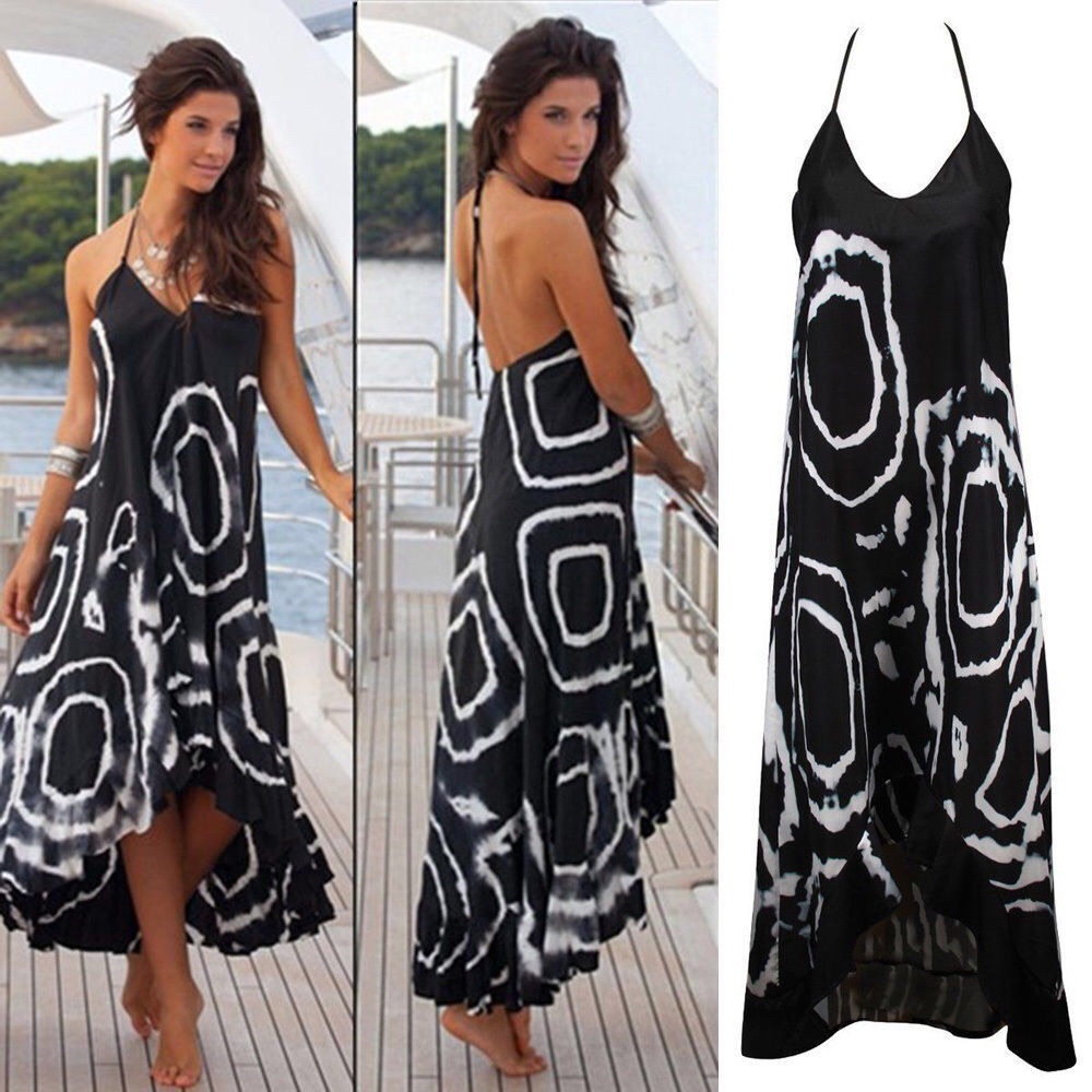 New Hi-Low Maxi Dress
