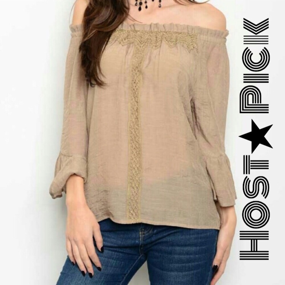 SEXY BOHO ❤️❤️❤️Off Shoulder Top