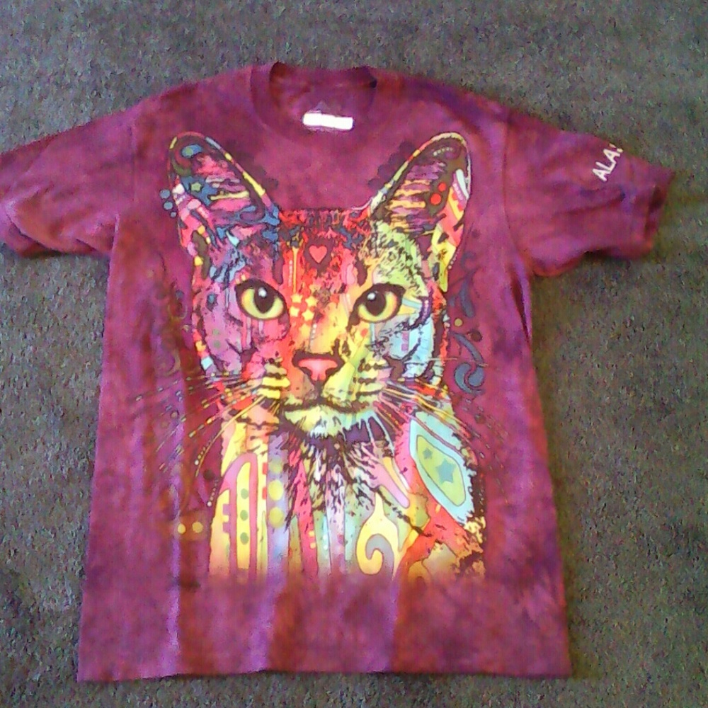 NWT hand dyed jrs small tshirt