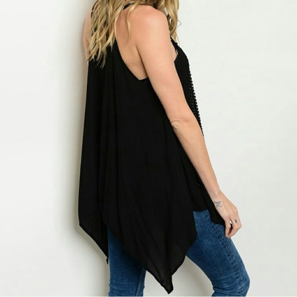 BOHO - Crotchet Tunic Tank - SEXY❤️ - Picture 2 of 2