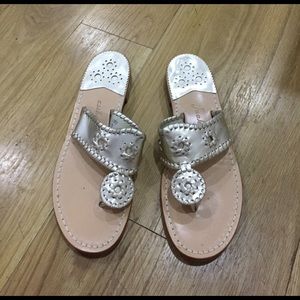 Jack Rogers Whipstitched Flip Flop - Size 8