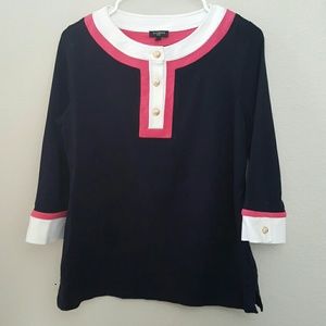 Navy Tunic with Gold buttons