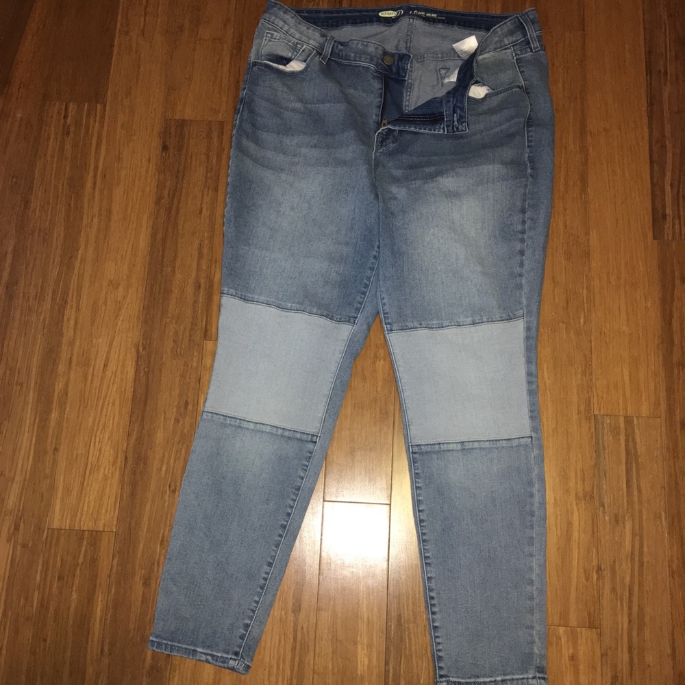 Old Navy plus size moto  skinny jeans SZ 18