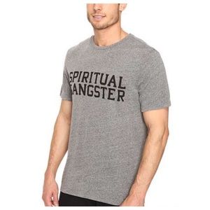 NWT Men's Spiritual Gangster Grey T-shirt