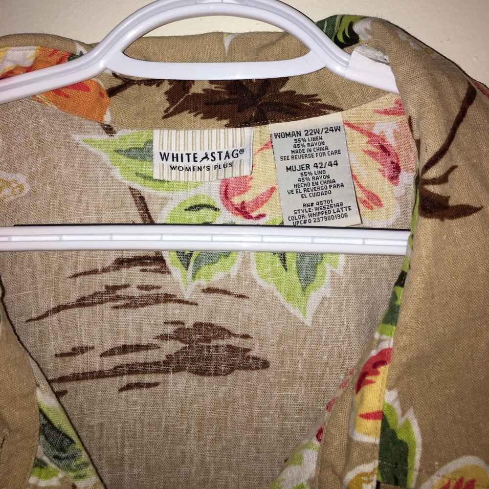 Tropical Button Down - Picture 2 of 2