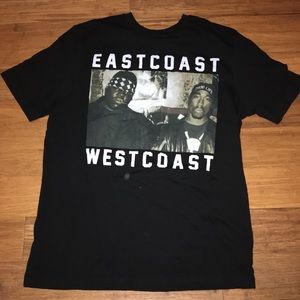 Biggie/Tupac graphic tee SZ XL