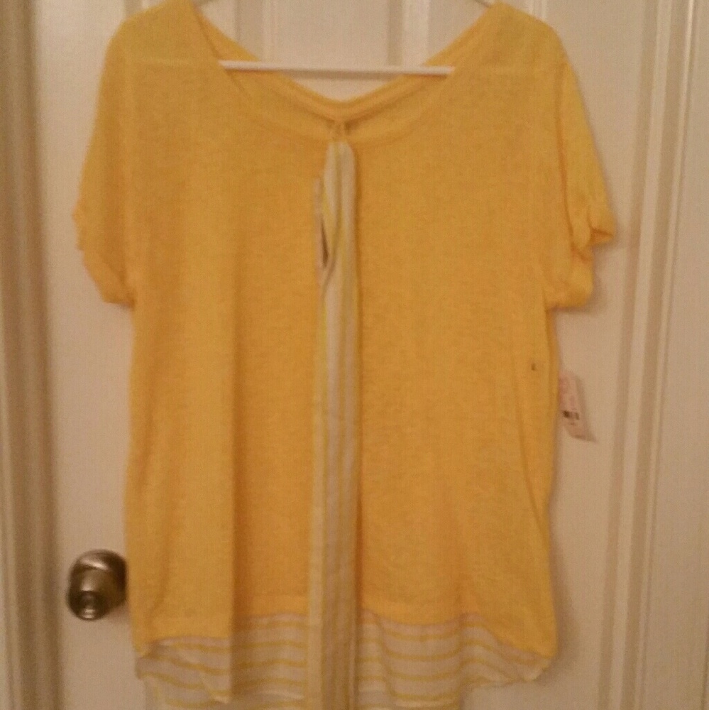 NY&C Yellow Soho Top