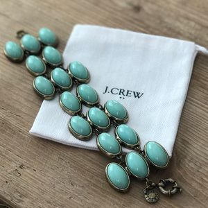 J. Crew Turquoise Statement Bracelet