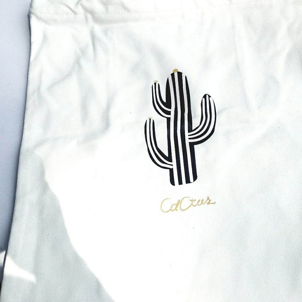 Cactus print tote - Picture 2 of 3