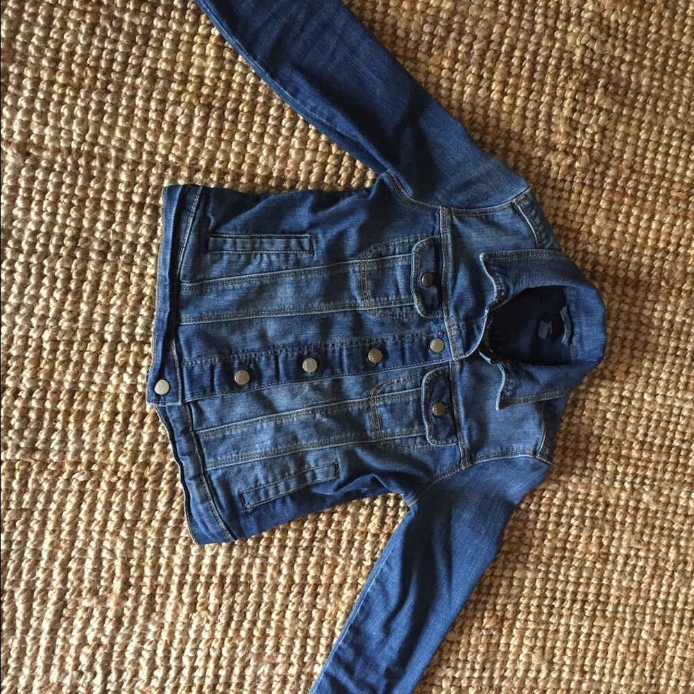 Girl's GAP super soft denim jacket