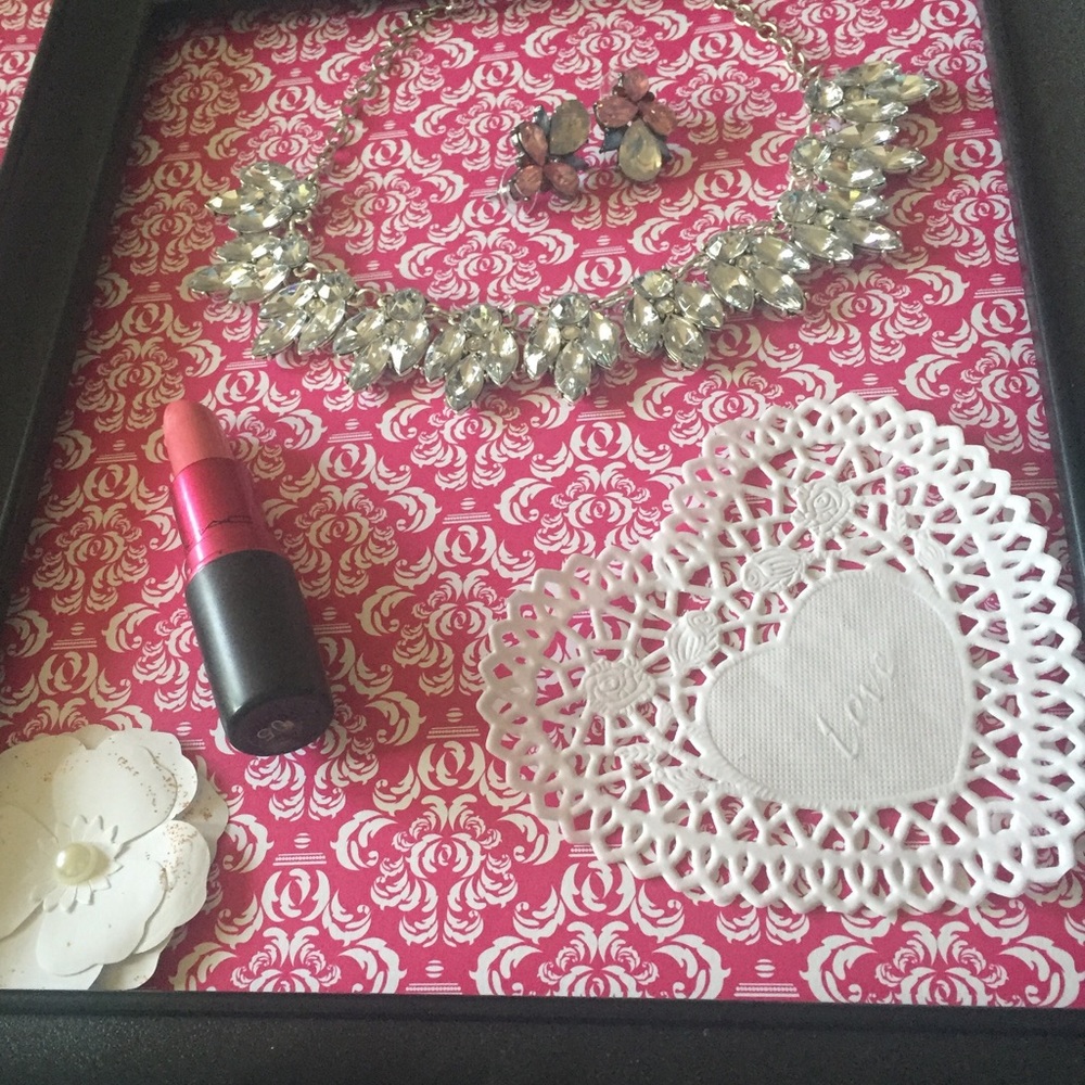 💎🛍 Crystal Rhinestone Bib statement necklace 💐 - Picture 2 of 5