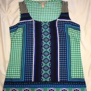 Banana Republic Printed Blouse
