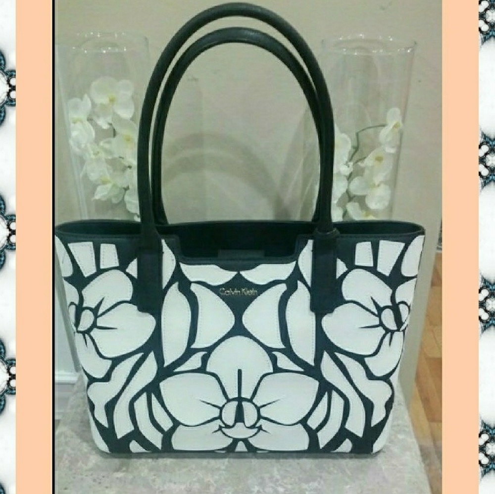 Calvin Klein Saffiano Tote Bag