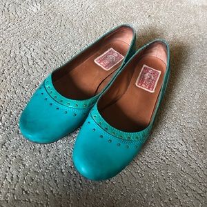 Lucky Brand Turquoise Flats